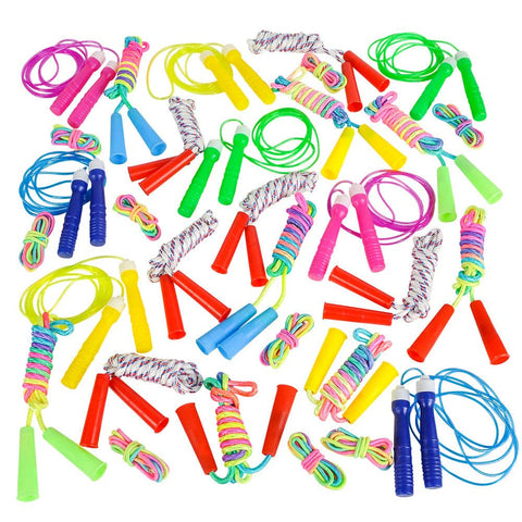 48PC JUMP ROPE ASSORTMENT LLB kids toys