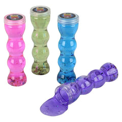 6.25" Spiral Bottle Glitter Putty LLB Slime & Putty
