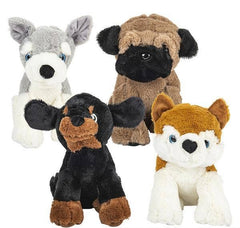 11" DOG ASSORTMENT LLB Plush Toys