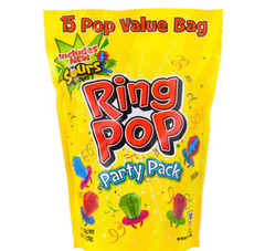 RING POP PARTY PACK 15 PC  - LLB Candy