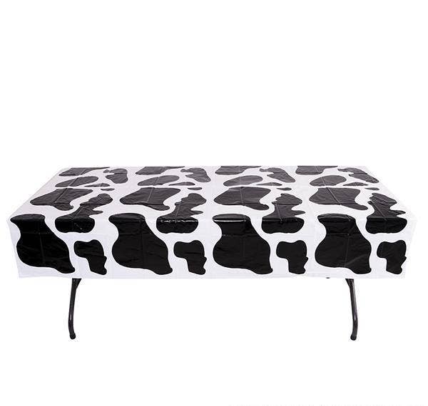 COW SPOTS TABLE CLOTH 54