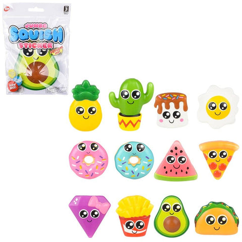 5" JUMBO SQUISH STICKER MIX 2 LLB Sticker