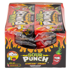 Sour Punch Scorchin Straws - LLB Toys