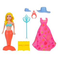 7" Wind-Up Mermaid Dress Up Playset - LLB Toys