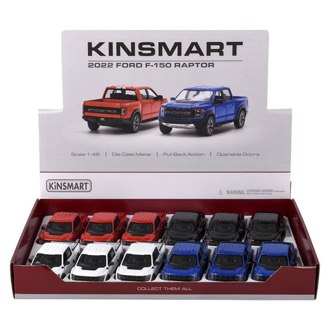 5" Diecast Pull Back 2022 Ford F-150 Raptor