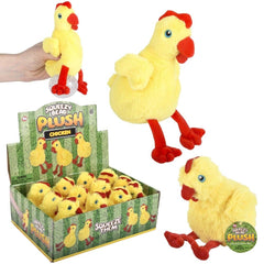 4.75" Chicken Squeezy Bead Plush LLB Plush Toys