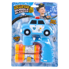 5" LIGHT AND SOUND POLICE CRUISER BUBBLE BLASTER - LLB Toys