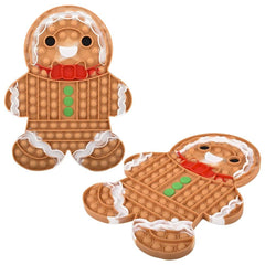 GINGERBREAD BUBBLE POPPER 13" LLB Christmas