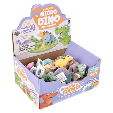 1.5" Flocked Micro Pre-Historic Assortment - LLB Toys