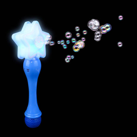 14.5" Light-Up Neon Star Bubble Wand - LLB Toys