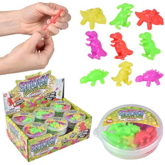 Micro Stretch-Icky Dinosaur 24ct - LLB Toys