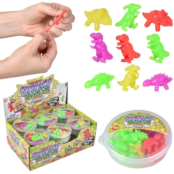 Micro Stretch-Icky Dinosaur 24ct - LLB Toys