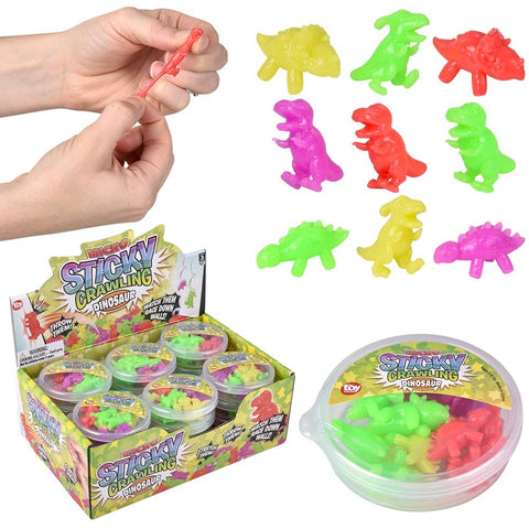 Micro Stretch-Icky Dinosaur 24ct - LLB Toys