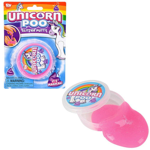 3" UNICORN POO PUTTY LLB Slime & Putty