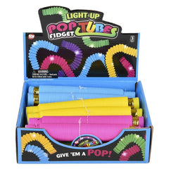 8" LIGHT-UP FIDGET TUBE LLB Fidget Toys