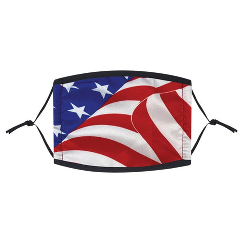 PATRIOTIC FACE MASK ADULT SIZE LLB kids toys