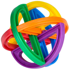 Plastic Puzzle Ball 2.5in Asmt - LLB Toys