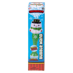 Light-Up Snowman Bubble Wand 13.5" - LLB Toys