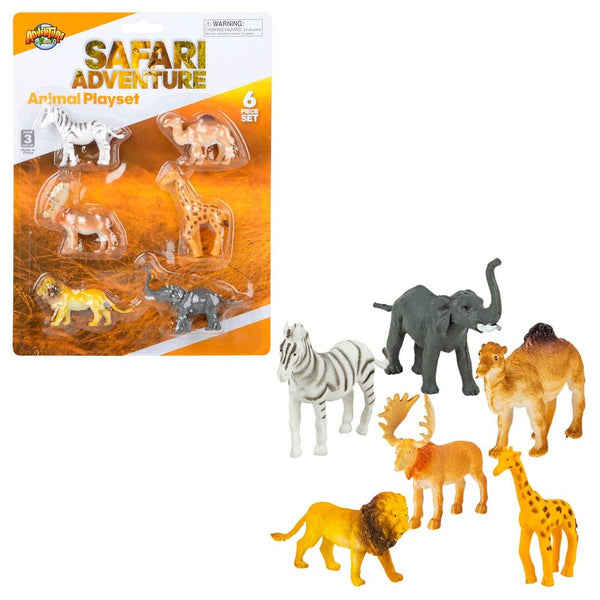 6 PC ANIMAL SET LLB kids toys