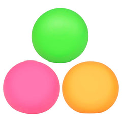 Mini Squishy Gummi Ball 1.75" 3pcs/Color Box - LLB Toys