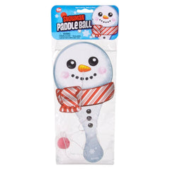 Snowman Paddle Ball 10" - LLB Toys
