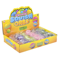 1.6" SQUISH STICKY BEADED ORBS LLB Squishy Toys