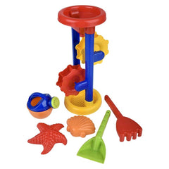 Water Wheel And 5pc Sand Toys - LLB Toys