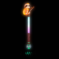 21" Light-Up Sloth Magic Ball Wand - LLB Toys
