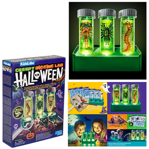 KidzLabs /Halloween Creepy Crawly Digging Lab
