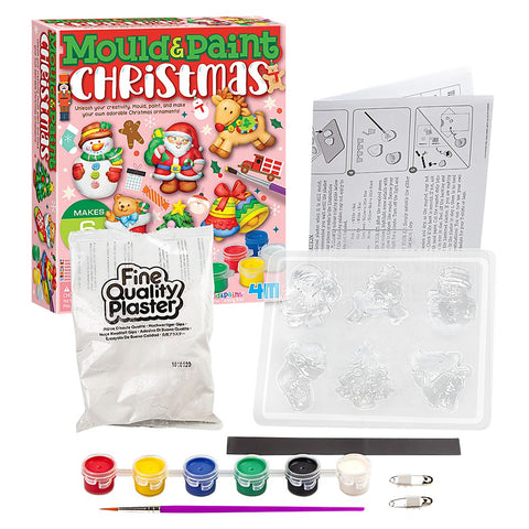 3D Mould & Paint/Christmas Magnets - LLB Toys