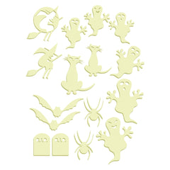Glow In The Dark Halloween Reliefs