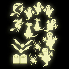 Glow In The Dark Halloween Reliefs