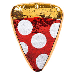16" plush FLIP SEQUIN PIZZA PILLOW LLB Plush Toys