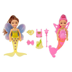 5.5" Glow In Dark Mermaid Set - LLB Toys