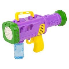 10.6" Mardi Gras Space Rifle  Bubble Blaster - LLB Toys