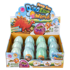 3" Dinosaur Fizzy Egg 12ct - LLB Toys