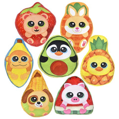 6" Fruit Animals Plush - LLB Toys