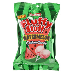 Charms Fluffy Stuff Watermelon Coton Candy 2.1oz - LLB Toys