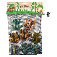 8PC MESH BAG FROG ASSORTMENT LLB kids toys