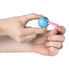 1.25" STRETCH TONGUE SILLY FACE BALL (50PC/UN) LLB kids toys