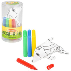 5" DOLPHIN COLOR-A-PAL LLB Plush Toys