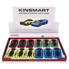 5" Diecast Aston Martin Valkyrie 12ct - LLB Toys
