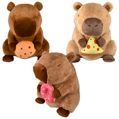 33" Capybara Holding Food  - LLB Toys