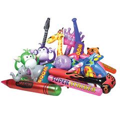 INFLATE ASSORTMENT 24-40" 48PCS/UNIT - LLB Toys