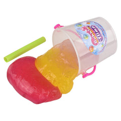 2.5" Bucket Bubble Slime 12ct
