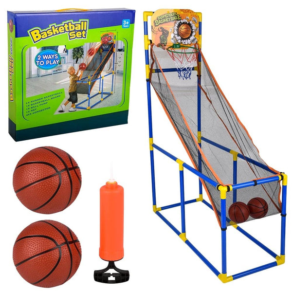 Arcade Basketball Hoop Game W/ Ball Pump 47