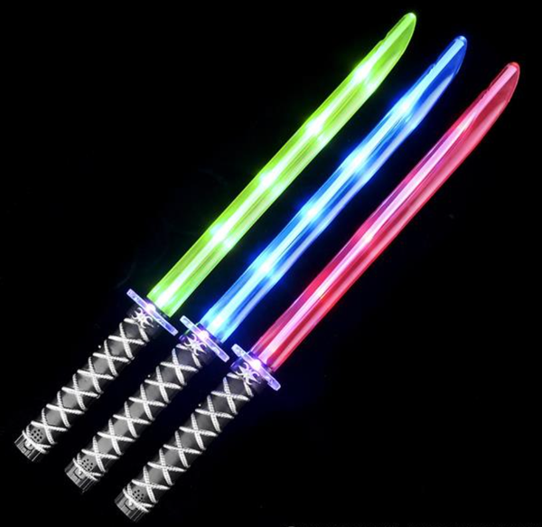 LIGHT-UP NINJA SWORD W/SOUND LLB Light-up Toys