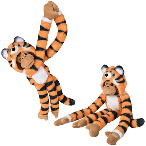 27.5" Dressed Tiger Hanging Monkey - LLB Toys