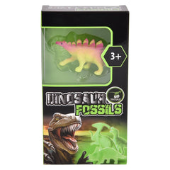 Deluxe GID Dinosaur Dig Set 7" (6 Asst.) 72/34 - LLB Toys