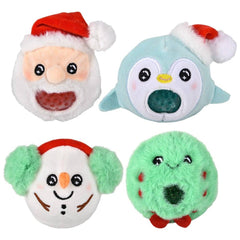 3" Christmas Squeezy Bead Plush Llb Plush Toys - LLB Toys